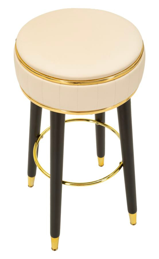 Barkruk London Bar Stool Cream Ø 38×74 cm