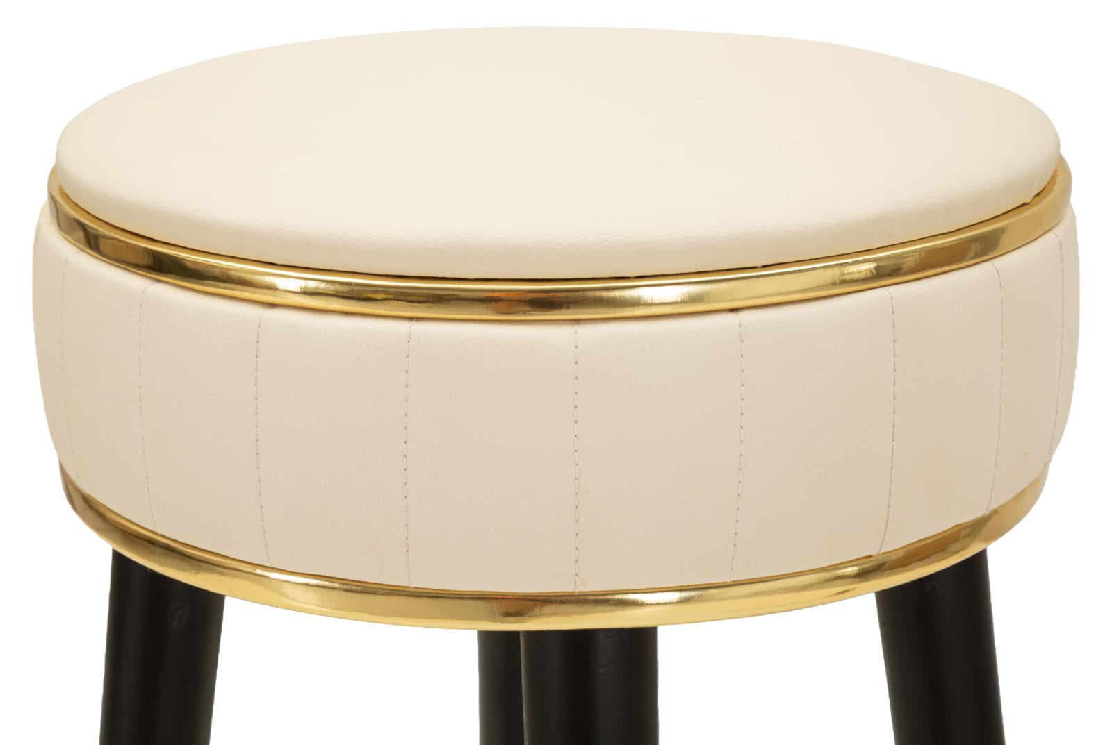 Barkruk London Bar Stool Cream Ø 38×74 cm