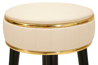 Barkruk London Bar Stool Cream Ø 38×74 cm