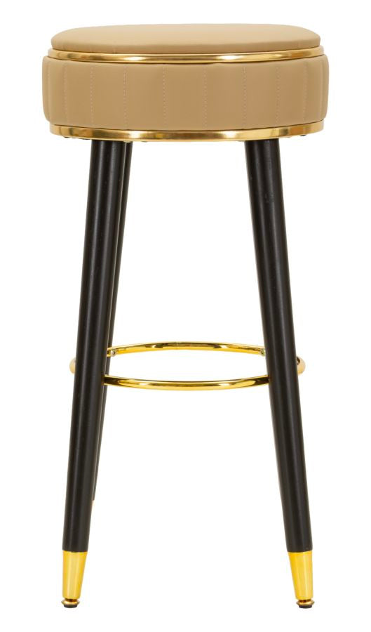Barkruk London Bar Stool Brown Ø 38×74 cm