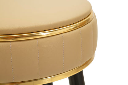 Barkruk London Bar Stool Brown Ø 38×74 cm