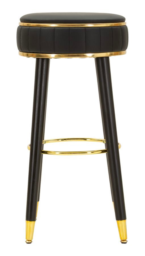 Barkruk London Bar Stool Black Ø 38×74 cm