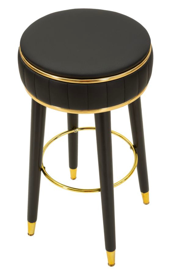 Barkruk London Bar Stool Black Ø 38×74 cm
