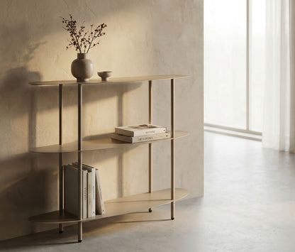 Consoletafel Saturn Console Dove Grey 90×28 cm