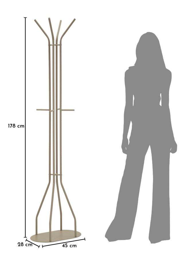 Decoratie Saturn Hang Clothes Dove Grey 45×28×178 cm