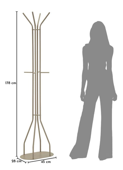 Decoratie Saturn Hang Clothes Dove Grey 45×28×178 cm