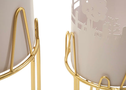 Vaashouder Tree Vase Holder Set 2 Pcs Ø 27×79 cm