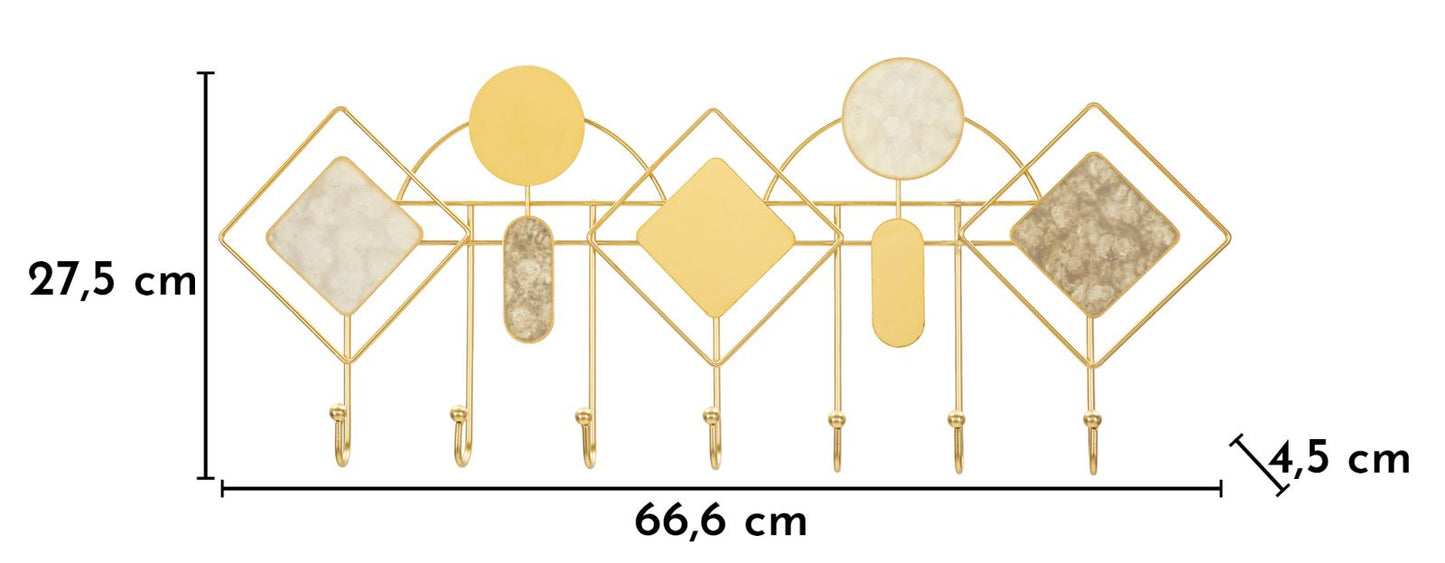 Kapstok Monday Wall Hanger -a- 66,6×4,5×27,5 cm
