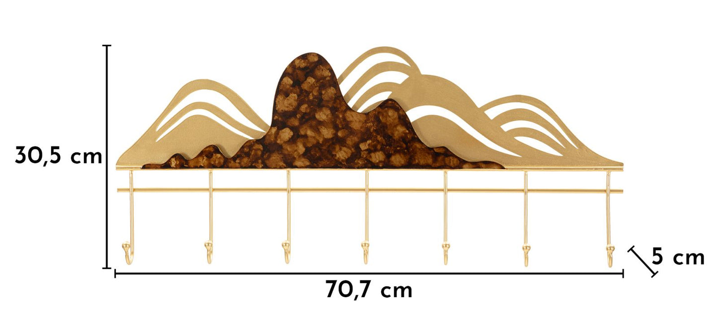 Kapstok Mountain Wall Hanger 70,7×5×30,5 cm