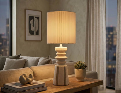 Tafellamp Tribal Table Lamp Ø 22,5×57 cm