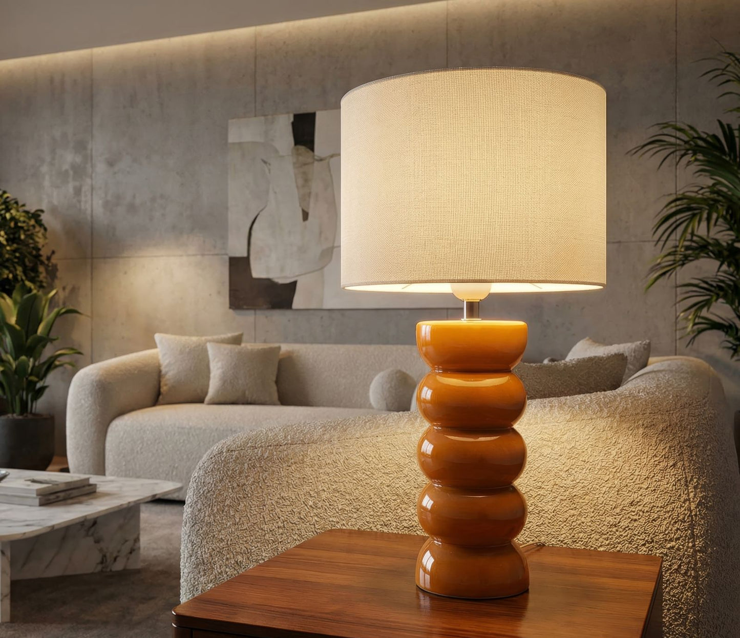Tafellamp Torr Table Lamp Mustard Ø 25×46 cm
