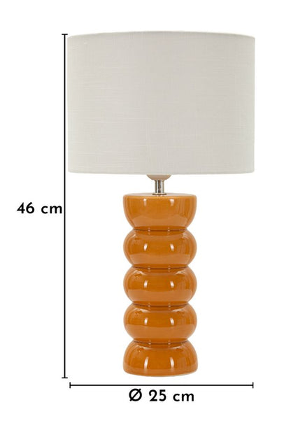 Tafellamp Torr Table Lamp Mustard Ø 25×46 cm