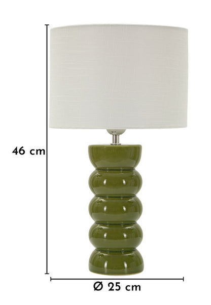 Tafellamp Torr Table Lamp Green Ø 25×46 cm