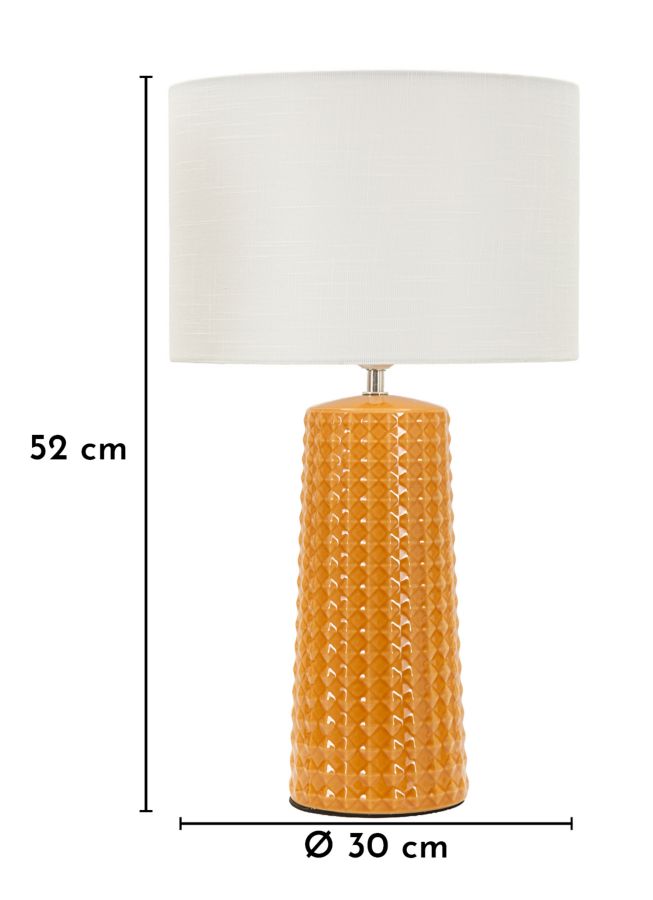 Tafellamp Gliss Table Lamp Mustard Ø 30×52 cm