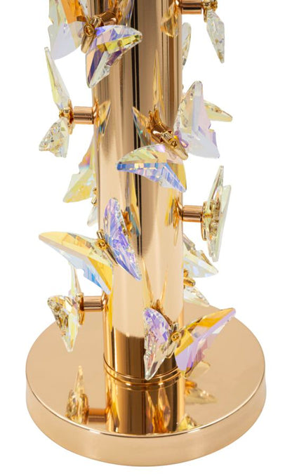 Tafellamp Butterfly Table Lamp Gold Ø 35×74 cm