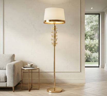 Vloerlamp Butterfly Floor Lamp Gold Ø 45×157 cm