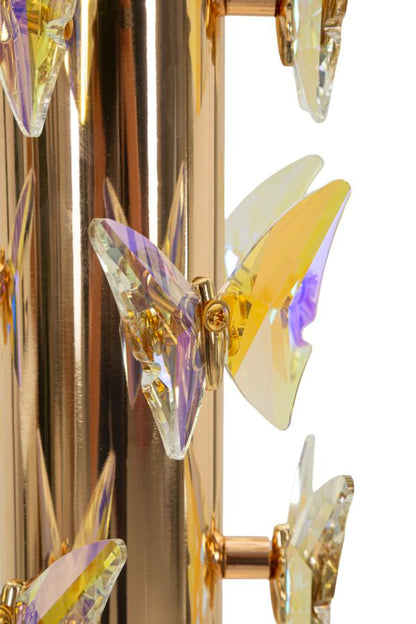 Vloerlamp Butterfly Floor Lamp Gold Ø 45×157 cm
