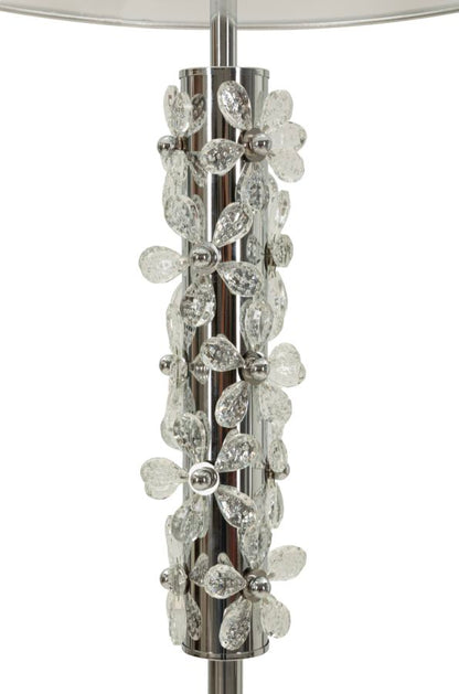 Vloerlamp Flower Floor Lamp Silver Ø 45×157 cm