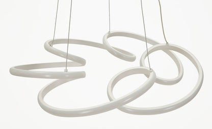 Plafondlamp Glovy Led Ceiling Lamp White Ø 55×120 cm