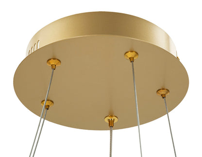 Plafondlamp Glovy Led Ceiling Lamp Gold Ø 55×120 cm