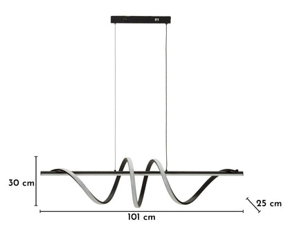 Plafondlamp Spiral Led Ceiling Lamp 101×25×30 cm