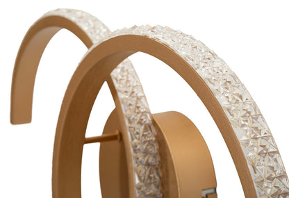 Wandlamp Led Wall Lamp Double C 41×8,5×24 cm