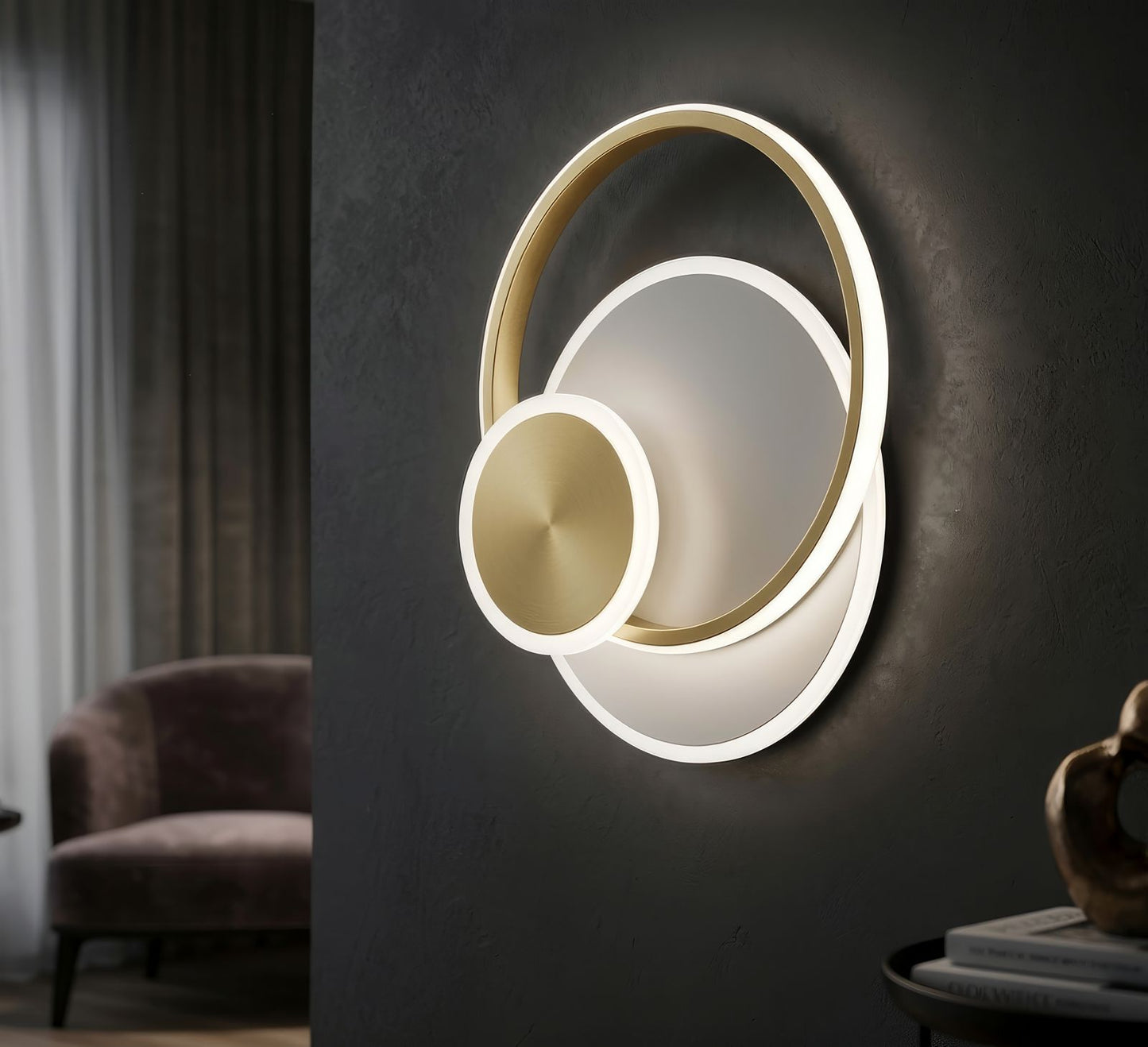 Wandlamp Led Wall Lamp Dish 29×6,5×34 cm
