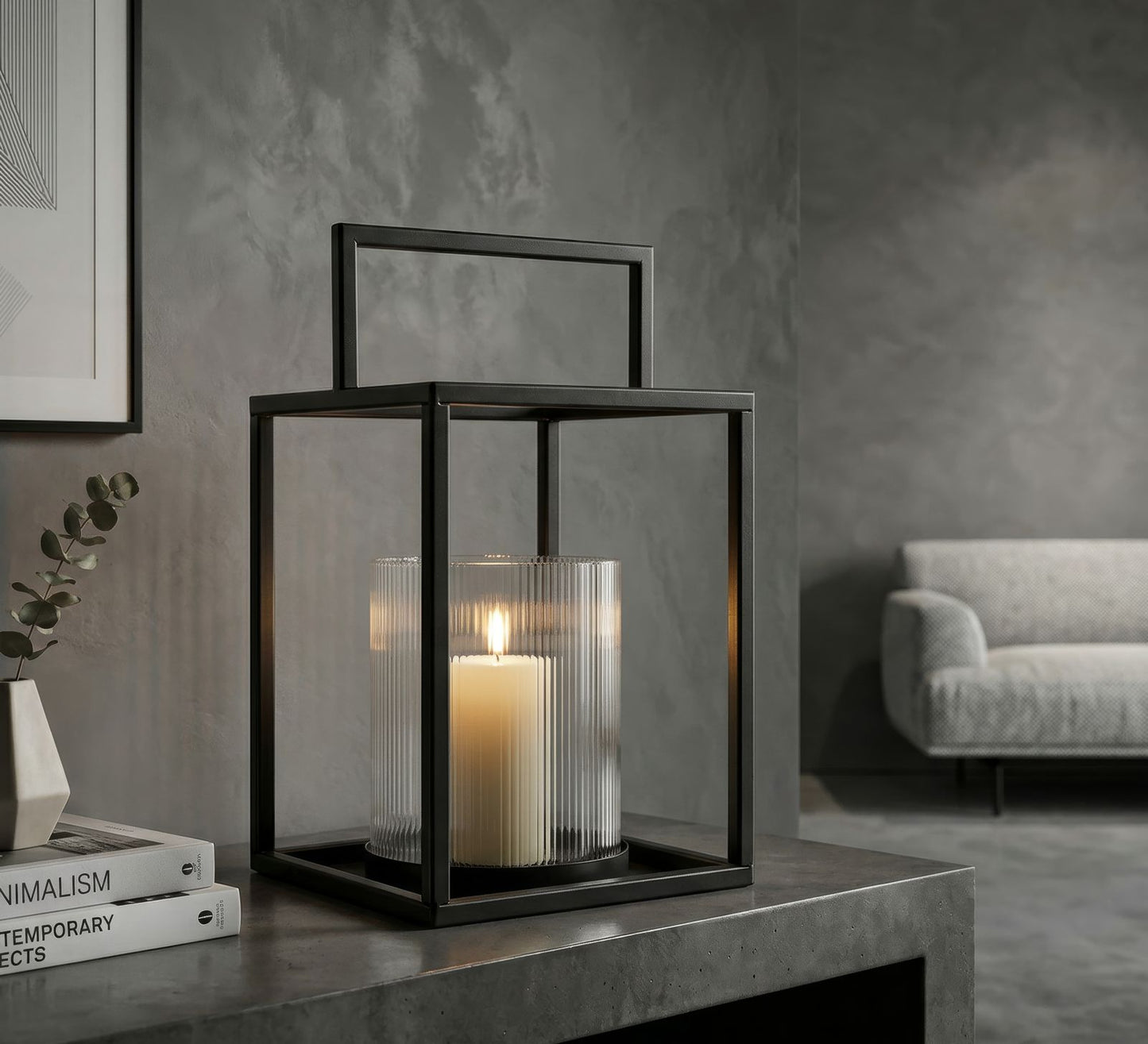 Lantaarn Simply Lantern Open Ø 18×31 cm
