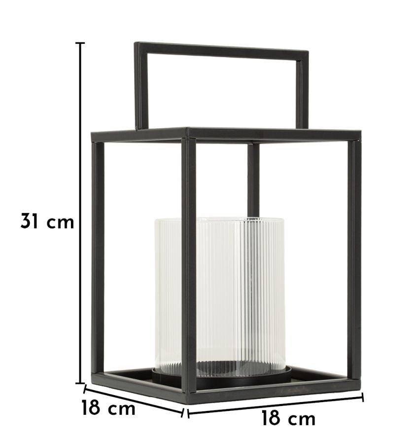 Lantaarn Simply Lantern Open Ø 18×31 cm