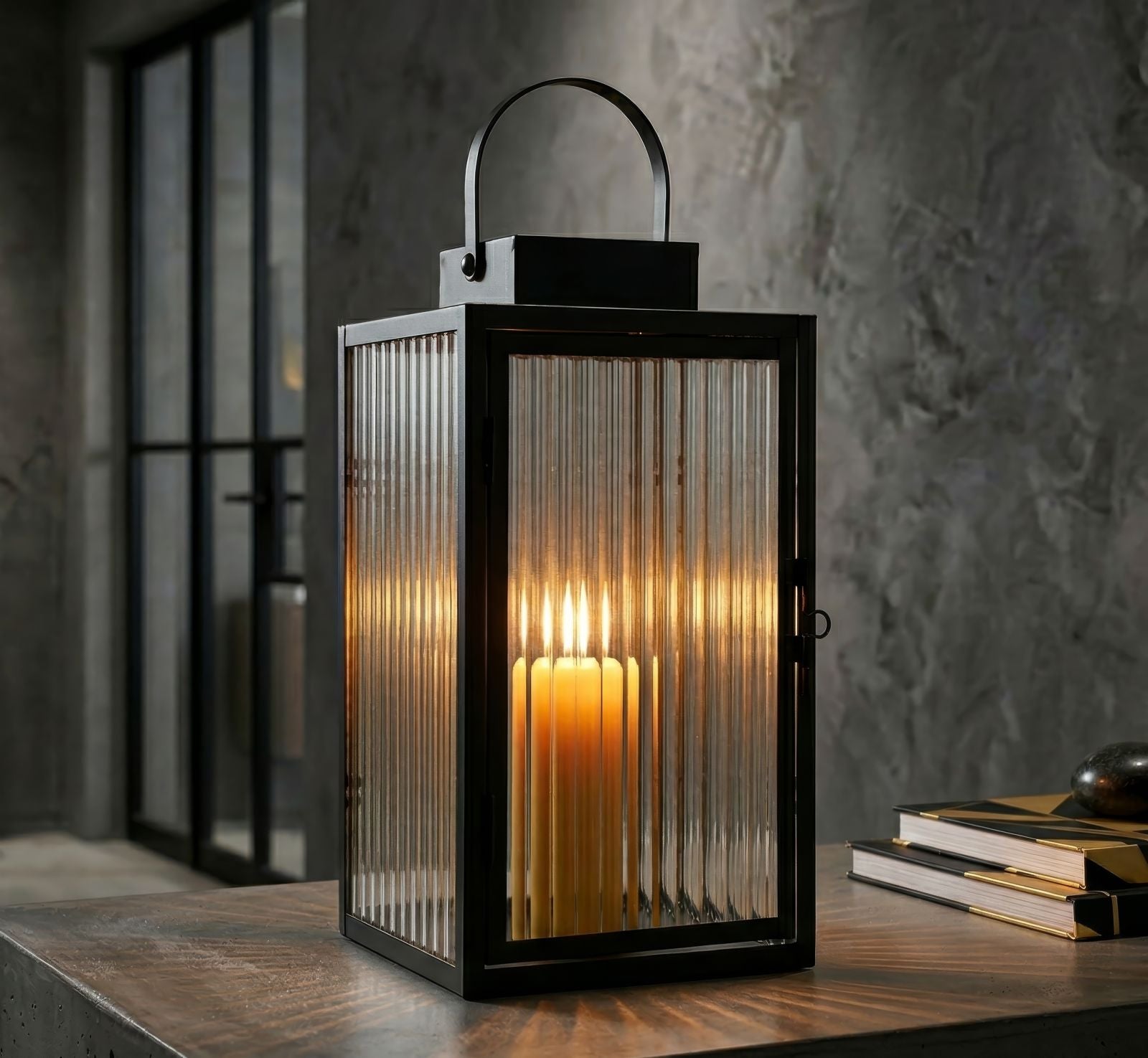 Lantaarn Simply Lantern 15,5×15,5×28,5 cm