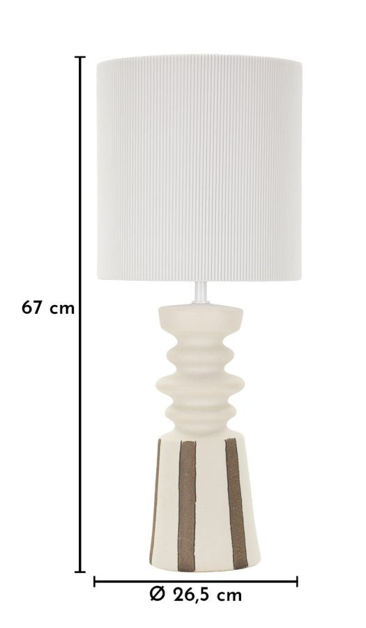 Tafellamp Tribal Table Lamp Ø 26,5×67 cm