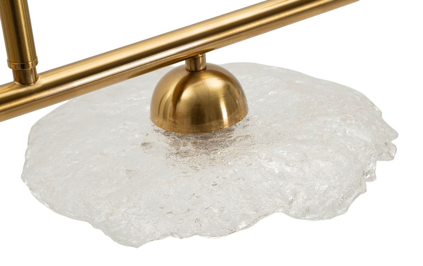 Plafondlamp Emily 3 Light Ceiling Lamp Trasparent Glass 100×24×18 cm