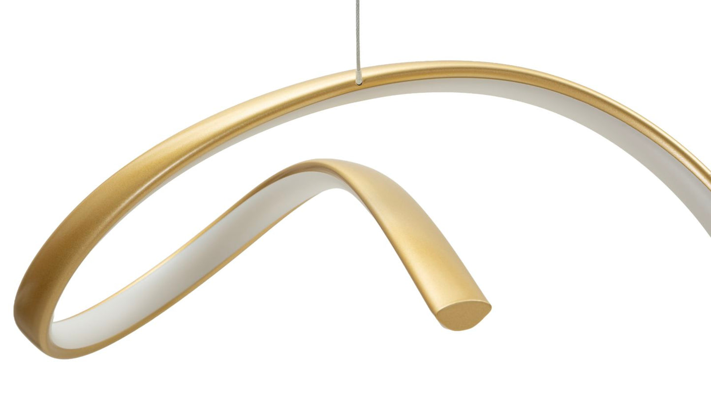Plafondlamp Uter Led Ceiling Lamp Gold 80×20×120 cm