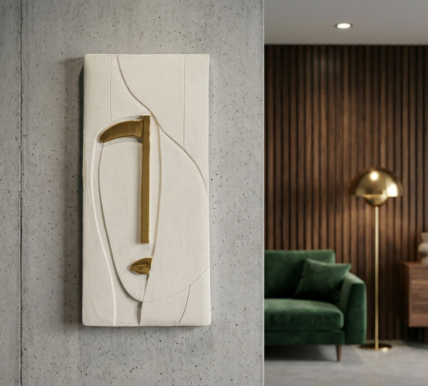 Wanddecoratie Nairobi 23,5×6,5×49,5 cm