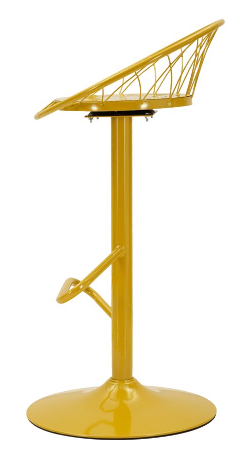 Barkruk Clox Bar Stool Mustard 49×45×92 cm