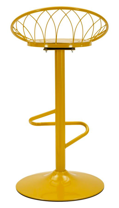 Barkruk Clox Bar Stool Mustard 49×45×92 cm