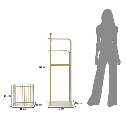 Handdoekhouder Flish Towel Holder 40×30×121 cm