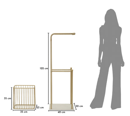 Handdoekhouder Root Towel Holder 40×30×122 cm