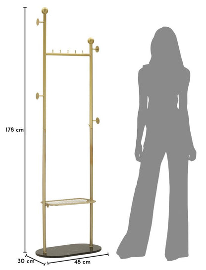 Kapstok Olaf Floor Cloth Hanger 48×30×178 cm