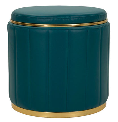 Poef London Pouf With Storage Tail Ø 46,5×44 cm