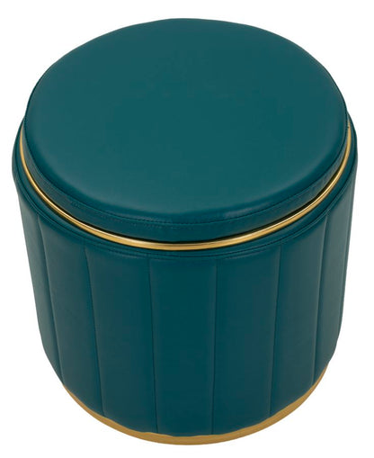 Poef London Pouf With Storage Tail Ø 46,5×44 cm