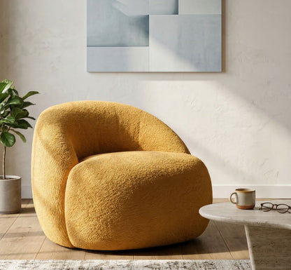 Fauteuil Ginevra Armchair Mustard 81×78×64 cm