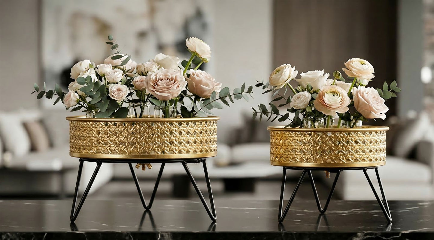 Vaashouder Bossy Set 2 Pcs Ø 20,5×13 cm