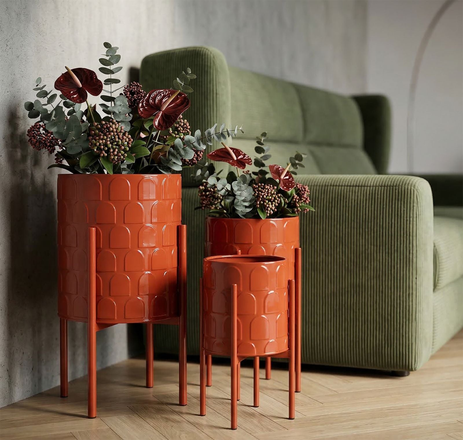 Vaashouder Archy Set 3 Pcs Ø 36×56,5 cm