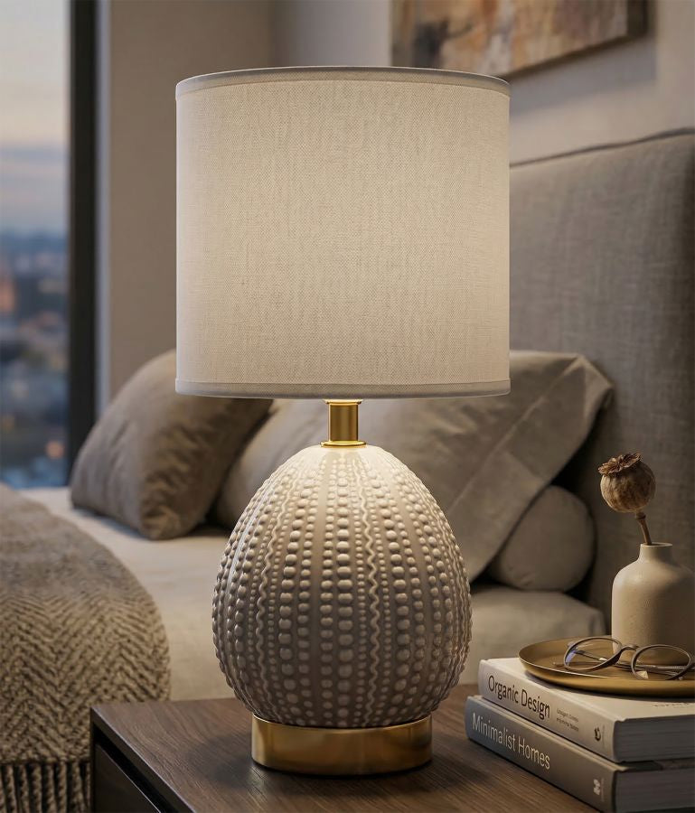 Tafellamp Badside Lamp Flavi Grey Ø 15×30,5 cm
