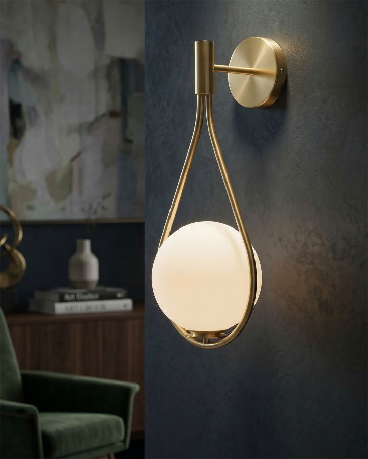 Wandlamp Glamy Drop 24×20×52 cm