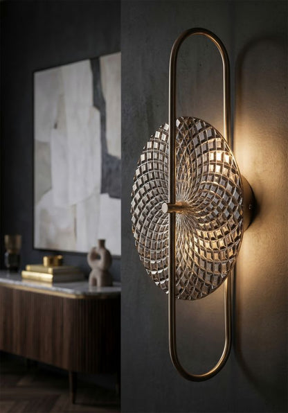 Wandlamp Silvery 28×15×54 cm