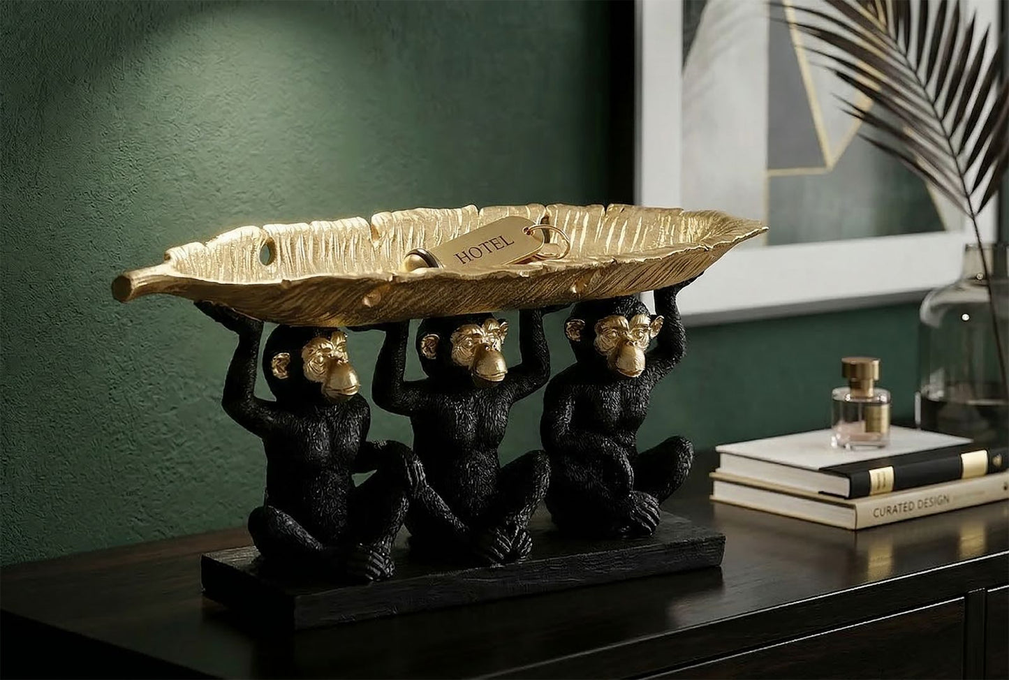Decoratie Monkey Tris 43×15,7×20 cm