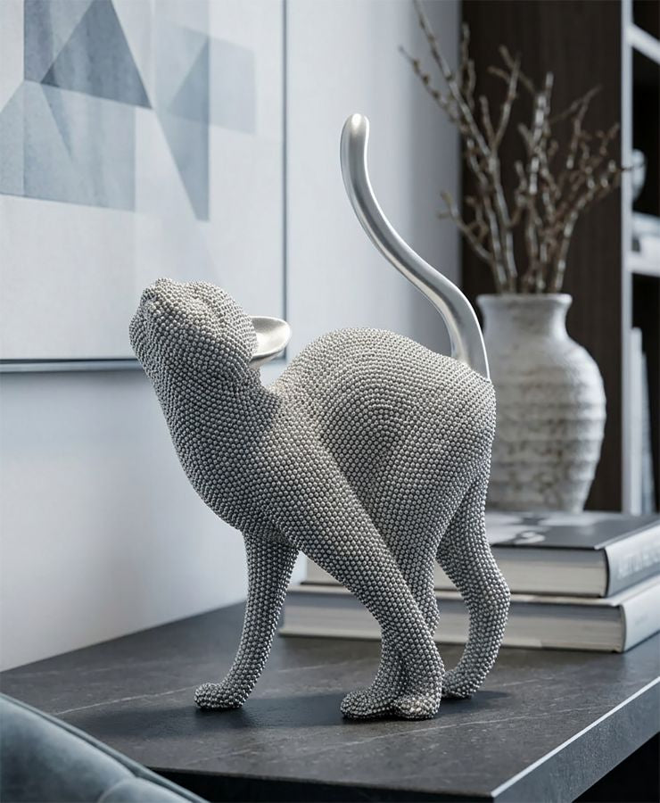 Decoratie Cat Sparky 17,5×9×26 cm