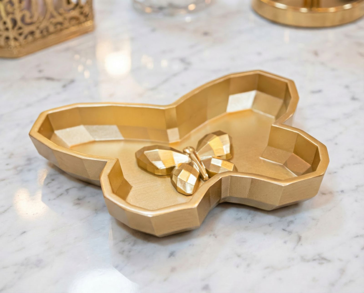 Dienblad Butterfly Tray 20,5×17,5×3 cm